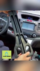 CJH SHOP Car Seat Gaps Filler Leakproof Plugging Strips Car Seat Side Gap Filler Organiser Wipeable Water Resistant (Black) Fills Gaps Prevents Falling Items