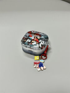 เคสป้องกัน Airpods pro 3 4 คุณภาพสูง ดีไซน์ Mario Bluetooth ปกป้องหูฟัง Apple แบบไร้สาย ปกป้องหูฟังแบบลำลอง