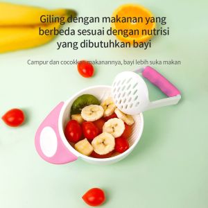 Blender Makanan Bayi Manual & Set Alat Pembuat Makanan Bayi BPA Free