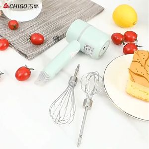 Electric egg beater Household Mixer Small handheld whipped cream making cake baking tool电动打蛋器