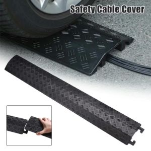 【Local shipment】PVC Cable Ramp Wire Floor Cord Surface Cover Heavy Duty Cable Protector Wire Floor Ramp Cord Safety Cable Cover