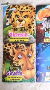 Animal Story Book For Kids Children Kindergarten Preschool English - Shape Book Bedtime Stories LEARN MORE SERIE