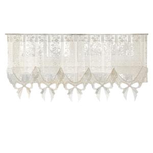 Meirenpeizi | Elegant French Style Half Curtain with Lace Fabric for Kitchen and Archway Door