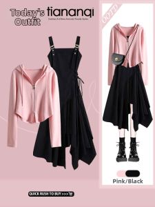 TIANANQI | Bộ Đầm Jumpsuit Ôm Body Kiểu Dáng Thời Trang Cho Tuổi Trẻ