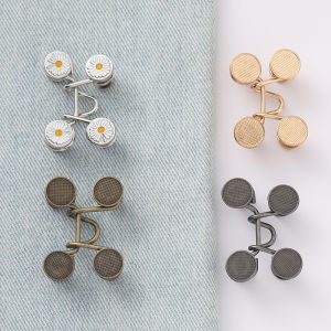 Makayo ตะขอกางเกง กระดูม ตะขอกางเกงปรับเอวที่หลวมให้พอดี (Denim Buttons)