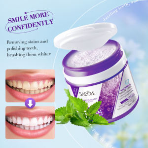Pemutih Gigi Kuning Dan Karang Teeth Whitening Powder 50g Bubuk Mutiara pemutih gigi dan penghilang karang gigi permanen