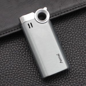 Bật lửa hộp quẹt khò tia xanh Aomai am-7212 kim loại chống gió cực tốt