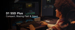 TERRAMASTER D1 SSD บวก40Gbps M.2 NVMe SSD Enclosure - Aluminum M.2 Enclosure USB Type-C เข้ากันได้กับ4/3 USB 2/3มาก1/3มาก0/2มาก0 Thunderbolt 5/4/3แอพโทรศัพท์มือถือสำหรับสำรองข้อมูลรวม (Diskless)