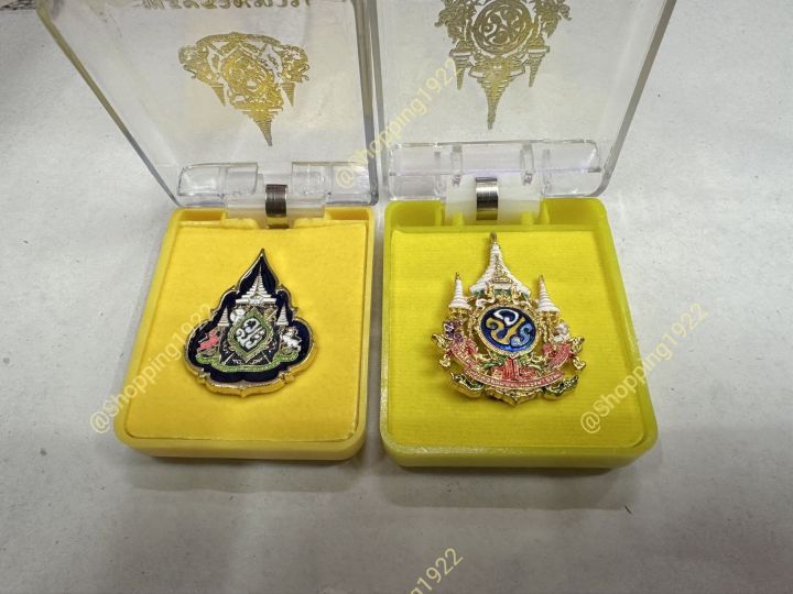 เข็มกลัดติดชุดไทย ชุดใช้ในราชการ มีทั้งรูปแบบเข็มและหมุด งานสวยลงยา มา ...