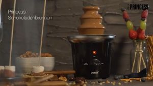 THÁP PHUN SOCOLA 3 TẦNG BẰNG THÉP KHÔNG GỈ - BESTRON Schokobrunnen.