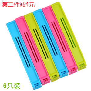 Large Kitchen Food Sealing Clamp Bag Sealer Strip Snack Clamp Buckle Clamp Plastic Storage Organizer Tool from Guangdong China