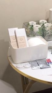 6 in 1 Hotel supplies with toothbrush toothpaste shampoo Soap hotel amenities kit