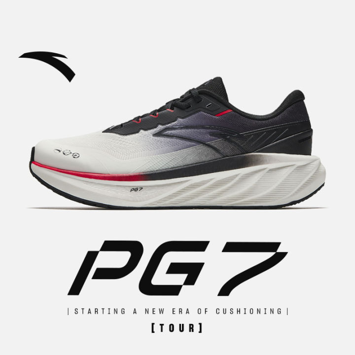 ANTA Men Float PG 7 Running Shoes 2E Widefooot Waterproof Rebound Jogging Soft Sneakers 112445504 Legit Official Store