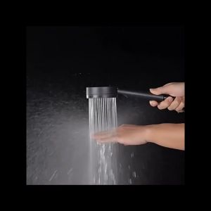 BATHI Kepala Shower Pancuran Hitam 8 Mode Pengaturan Air  Adjustable Shower Head - SH28