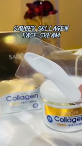 2in1 Set Sadoer Face Collagen Cream 100g +Whitening Body Lotion 300ml Anti Aging Nourish Moisturizing Set