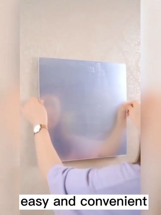 DIY HD Mirror Wall Sticker Acrylic Stitching Mirror Self Adhesive