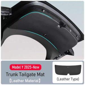 Rear Trunk Tailgate Mat for Tesla Model Y Juniper 2025 2026 All Weather Rear Cargo Liners Trunk Tray Pads Protector Accessories