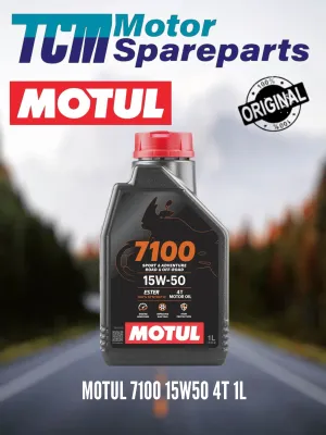 Minyak Enjin Motorsikal MOTUL Asli 100% 300V / 7100 / 5100 / 3100 / 7000 / 3000 / SCOOTER MB