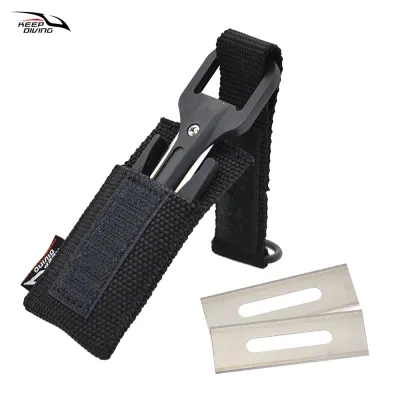 1 PCS Scuba Diving Cutting Special Knife Line Cutter Underwater Knife Secant Equipment Safety Emergency Easy Carry