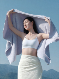 Goodgudi | Adult New Cotton Large Bath Towel Fast Drying