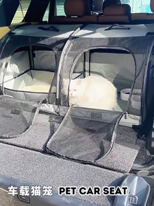 Portable Pet Car Seat Tent Cat Dog Outdoor House Rainproof Foldable Indoor Outdoor Home Travel