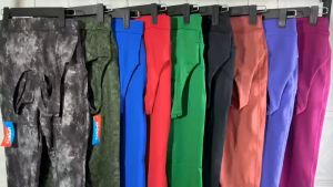 Bộ đồ tập gym yoga aerobic thể thao nữ bao gồm áo bra đan dây và quần dài lưng cao chất liệu thun poly BINSPORTS BD245