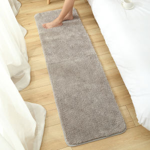 Long Bedroom Bedside Carpet Cute Girl Network Famous Home Use Children Baby Anti-Fall Mat Soft Mixed Material Korean Style