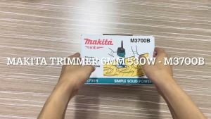 M3701B / M3700B MAKITA 6MM (1/4") TRIMMER