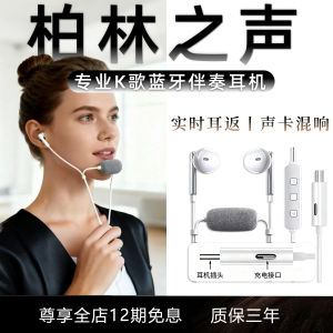 Berlin Sound Wired Type-C Dual Microphone Headphones for Karaoke Suitable for Huawei And Apple Music And Video Accessories
