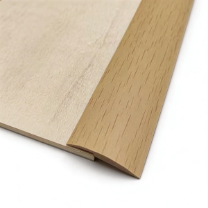 Flexible Floor Transition Strip Wood to Tile Gap Cover Strip Self-Adhesive Threshold Ramp Anti-Slip Floor Edge Protector for Sen