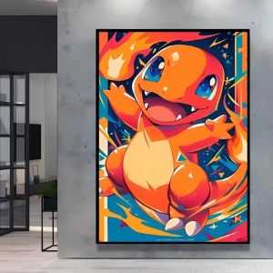 Bandai | DIY 5D Diamond Painting Pokemon Character Pop Art Collage Hobby Craft for Home Wall Decor Ideal Gift for Art Lovers