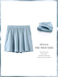 me home wear | Cotton Thin Breathable Loose Shorts