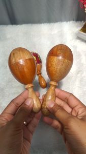 Marakas Motif Polos Pendek: Alat Musik Tradisional Marakas & Mainan Edukatif Anak