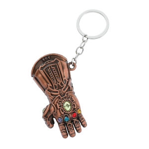 Bandai | Avengers Thanos Infinity Stones Gloves Bottle Opener KeyChain Jewelry Infinity Gauntlet Keyrings Backpack Key Holder