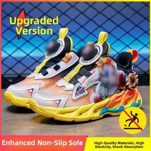 KUOBURENSHENG | Light Up Slip-Resistant Children Sports Shoes