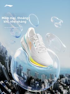 Li-Ning | Giày Chạy Bộ Nam Đế Dày Thoáng Khí Nhẹ và Bền