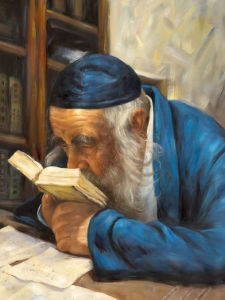 Bộ Tranh Sơn Dầu Cỡ Lớn Rabbi Lubavitch Dành Cho Người Do Thái Bộ Vẽ Tranh Theo Số DIY Tranh Vẽ Trên Vải Đồ Trang Trí Nhà Cửa Quà Tặng - Tranh Chân Dung