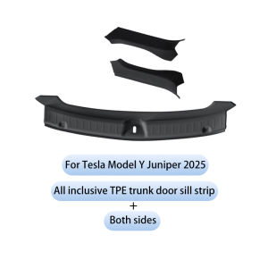 For Tesla New Model Y LAUNCH 2025 Juniper 2025+ Trunk Threshold Strip TPE Anti Scratch Protection Lid Interior Accessories