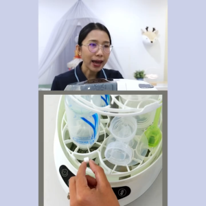 BABY BREZZA เม็ดฟู่ทำความสะอาดเครื่องล้างขวดนม Detergent Tablets For Bottle Washer Pro® (4 ซอง 120 เม็ด)