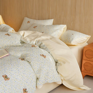 DOHIA | Mother and Baby Grade A 100% Cotton Double Gauze Bedding Set 40s