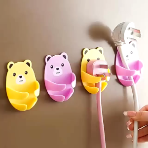 SOEZ USB Cable Power Plug Socket Holder Home Office Adhesive Hanger 插头壁挂 Penyangkut Plug Holder