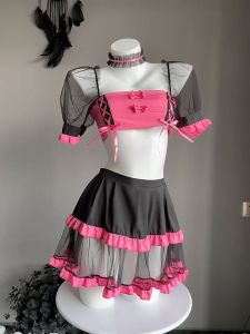 ชุดคลอสเพลย์กระต่ายซีทรูระบายแบบเซ็กซี่2584 จัดส่งที่รวดเร็ว