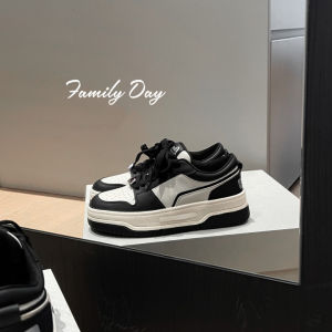 Leather Autumn White Shoes