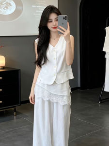 Karrar betsey | Relaxed Style Womens Set Summer White