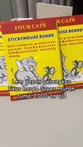 Perangkap Tikus Papan Lem Super Lengket Buku Siap Pakai X Besar Massal - Plastik