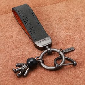 Car Keychain Astronaut Astronaut Pendant Leather Key Chain Ring Ornaments Creative Gifts for Men and Women Keychain Accessories