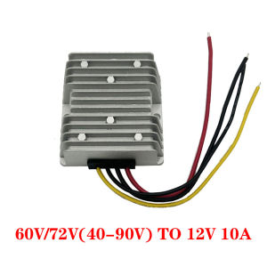 Bộ Chuyển Đổi DC-DC Giảm Áp 24V 36V 48V 60V 72V 12V 10A 20A 30A 40A Ổn Áp Cho Nguồn Điện Ô Tô