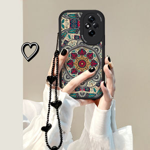 Honor 500 Phone Case Full Cover Soft Silicon Female New Model High-End Sense with Bracelet Chinese Style Totem Compatible with Huawei 90GT 100/200/300 Series