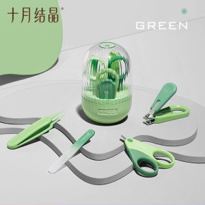 TEN-M JOURNEY 4 Pcs Baby Nail Clipper Set - Safe & Gentle Baby Nail Care Kit for Newborns