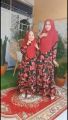 SISTAQUE - Setelan Maxi Couple Ibu dan Anak Perempuan Fashion Muslim Larisa. 